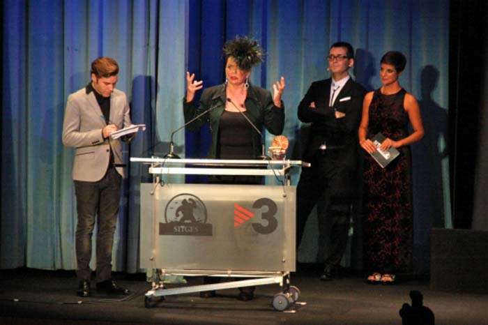 ACN. Barbara Steele rep el premi Màquina del Temps 