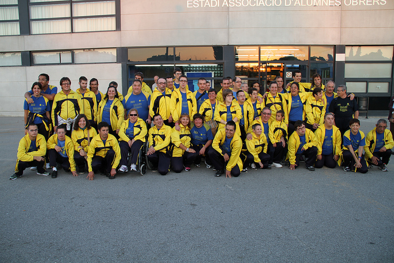 Ajt Vilanova i la Geltrú. Recepció oficial als atletes vilanovins que participaran als Jocs Special Olympics 
