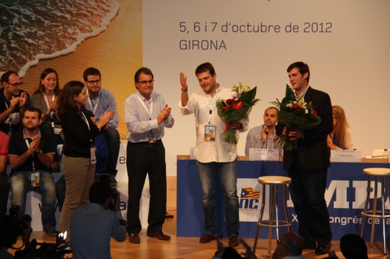 ACN. Gerard Figueras s'acomiada emocionat de la presidència de la JNC