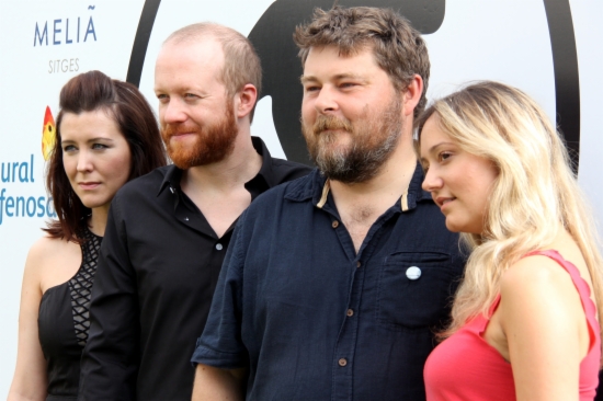 ACN. L'equip de 'Sightseers' al Festival de Sitges amb els actors Alice Lowe i Steve Oram i el director Ben Wheatley