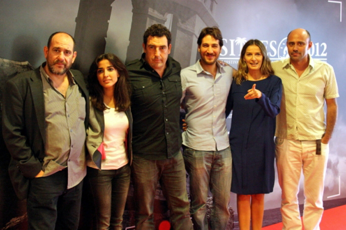 ACN. Karra Elejalde, Inma Cuesta, Daniel Calparsoro, Alberto Ammann, Emma Lustres i Juan Gordon