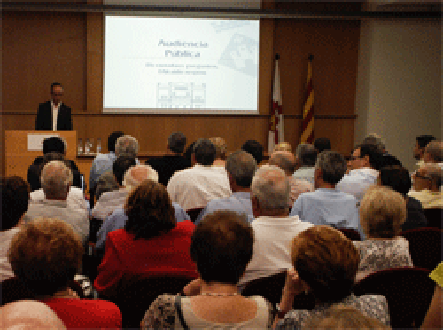 Ajt Sitges. La revisió cadastral, a la segona audiència pública del govern 