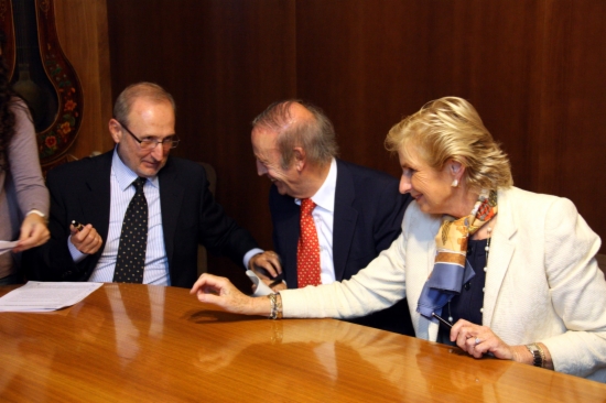 ACN. El cap de comunicació de Freixenet, el president de Torres i la presidenta de Codorníu