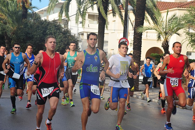 María García. La triatló Ciutat de Vilanova 