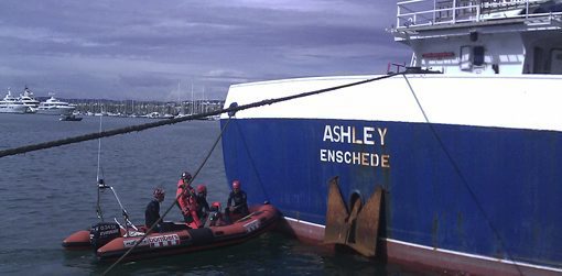 VD. Simulacre al port de Vilanova i la Geltrú 