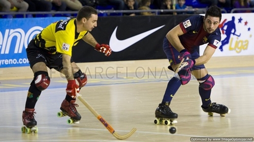 Imatge del Barça-Noia d'aquest diumenge / FC Barcelona