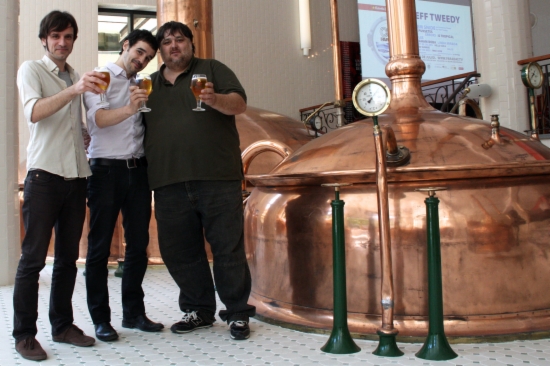 Els organitzadors del Faraday, presentant l'edició de l'any 2010  