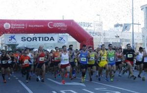 Tret de sortida de la mitja marató / mitjavilanova.com