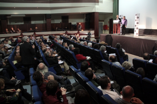L'assemblea constituent de Nova Esquerra Catalana s'ha celebrat aquest dissabte a Sitges. foto/ACN