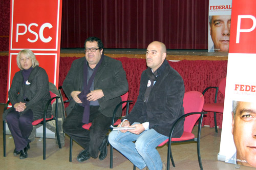 Imatge del debat del PSC