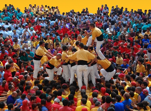 Detall del cartell de la Diada del 40 aniversari dels Bordegassos