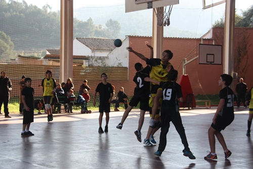 Imatge del partit de l'ianfantil masculí