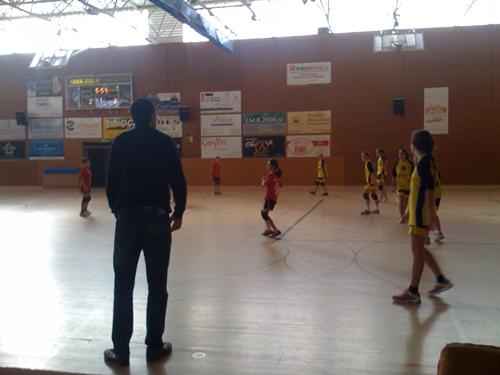 Detall del derbi femení