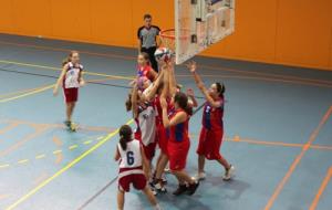 Imatge del partit del Mini femení A / Esteve Albiol