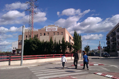 Imatge de la fàbrica del Vendrell. Marc Guitart