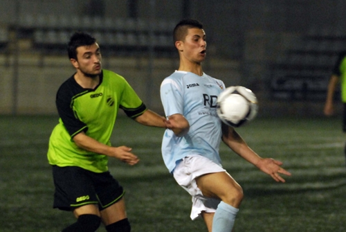 Adri Alonso, en un partit d'aquesta temporada / M. Vall