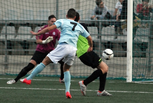 Adri Alonso, autor del segon gol del Vilanova, en imatge d'arxiu / M. Vall