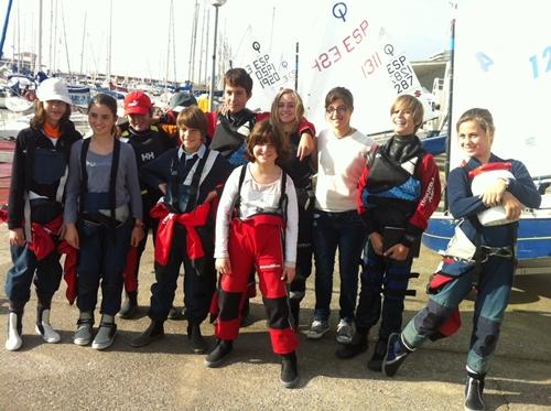 Imatge dels participats del CN Vilanova