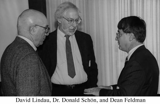 David Lindau, Donald Schön i Dean Feldman
