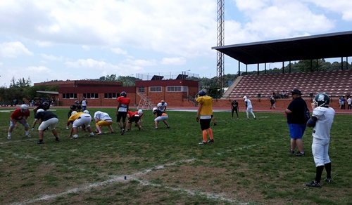 Imatge d'un dels entrenaments