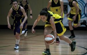 Imatge del darrer partit del sènior femení de bàsquet / X. Rondón