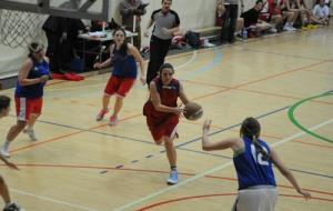 Acció del partit del sènior femení B