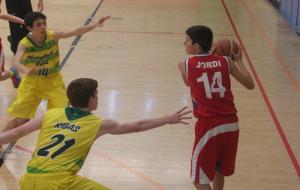 Detall del partit del cadet masculí A / Antoni Beltrán