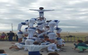 Actuació dels Falcons de Vilanova i la Geltrú