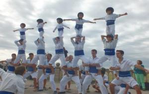 Actuació dels Falcons de Vilanova i la Geltrú