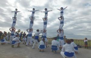 Actuació dels Falcons de Vilanova i la Geltrú