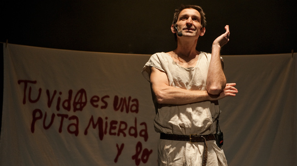 Albert Pla Manifestació