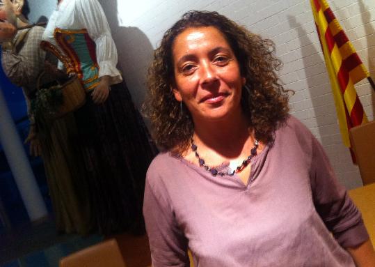 Eix. Anna Gavaldà, al ple municipal de Sant Pere de Ribes