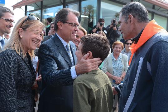 Generalitat de Catalunya. Artur Mas, al Dia Mundial de la Salut Mental a Vilanova