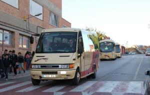 Ajt Sant Sadurní d'Anoia. Autocar escolar a Sant Sadurní