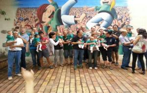 Castellers de Vilafranca. Bateig casteller a Vilafranca