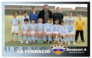 Foto oficial del Benjamí A de la Fundació