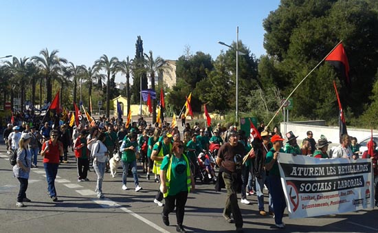 Marxa pels drets Socials al Garraf