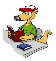 Boti Boti llegint un llibre