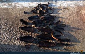 Guàrdia Civil. Bussejadors de l'Armada neutralitzen 12 projectils i 2 granades de mà a Sitges