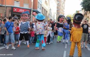 Gigantes y Cabezudos. Capgrossos de Saragossa a les Festes de Sant Josep 2013