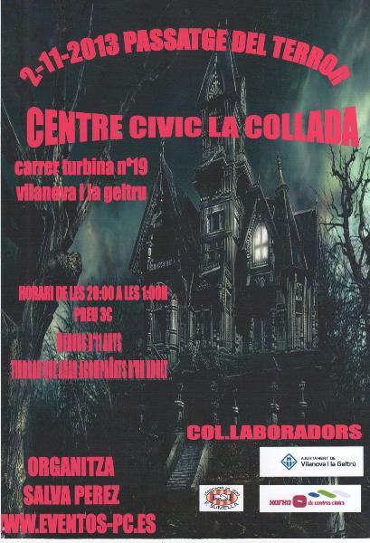 Cartel Tunel del Terror 2013