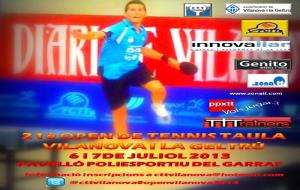 Cartell Open Vilanova 2013