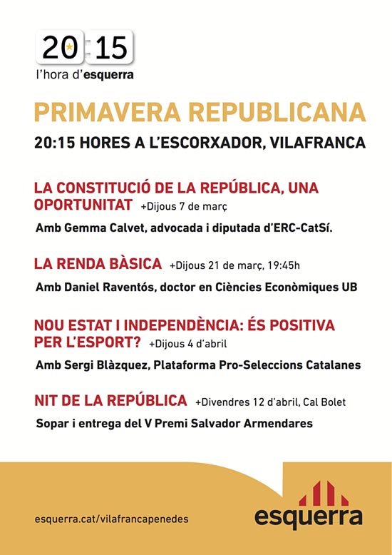 Cartell de la Primavera Republicana