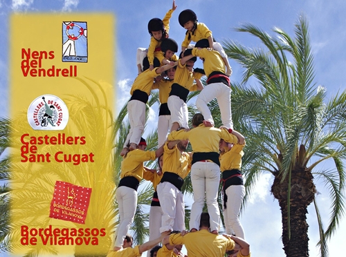 Detall del cartell de la diada