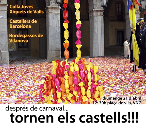 Detall parcial del cartell de la Diada de Sant Jordi