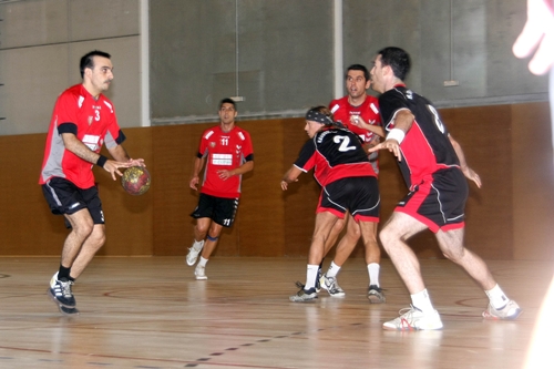 Imatge d'arxiu de l'handbol vendrellenc