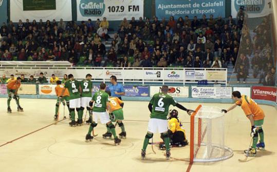 CP Calafell. CP Calafell - CP Vilanova en una imatge de la temporada passada