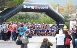 Cristina González, a l'arribada de la prova