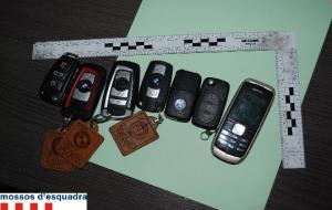 Desmantellada una organització criminal especialitzada en robatoris a bars i entitats de risc