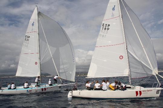 Cedida. Detall de la regata del Trofeu Tanit del CN Vilanova